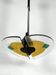 Postmodern Italian Thick Murano glass chandelier from 80s