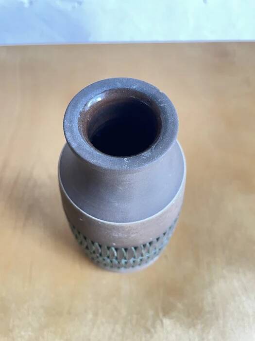 Tomas Anagrius handcrafted stoneware vase, Swedish 1960–1970