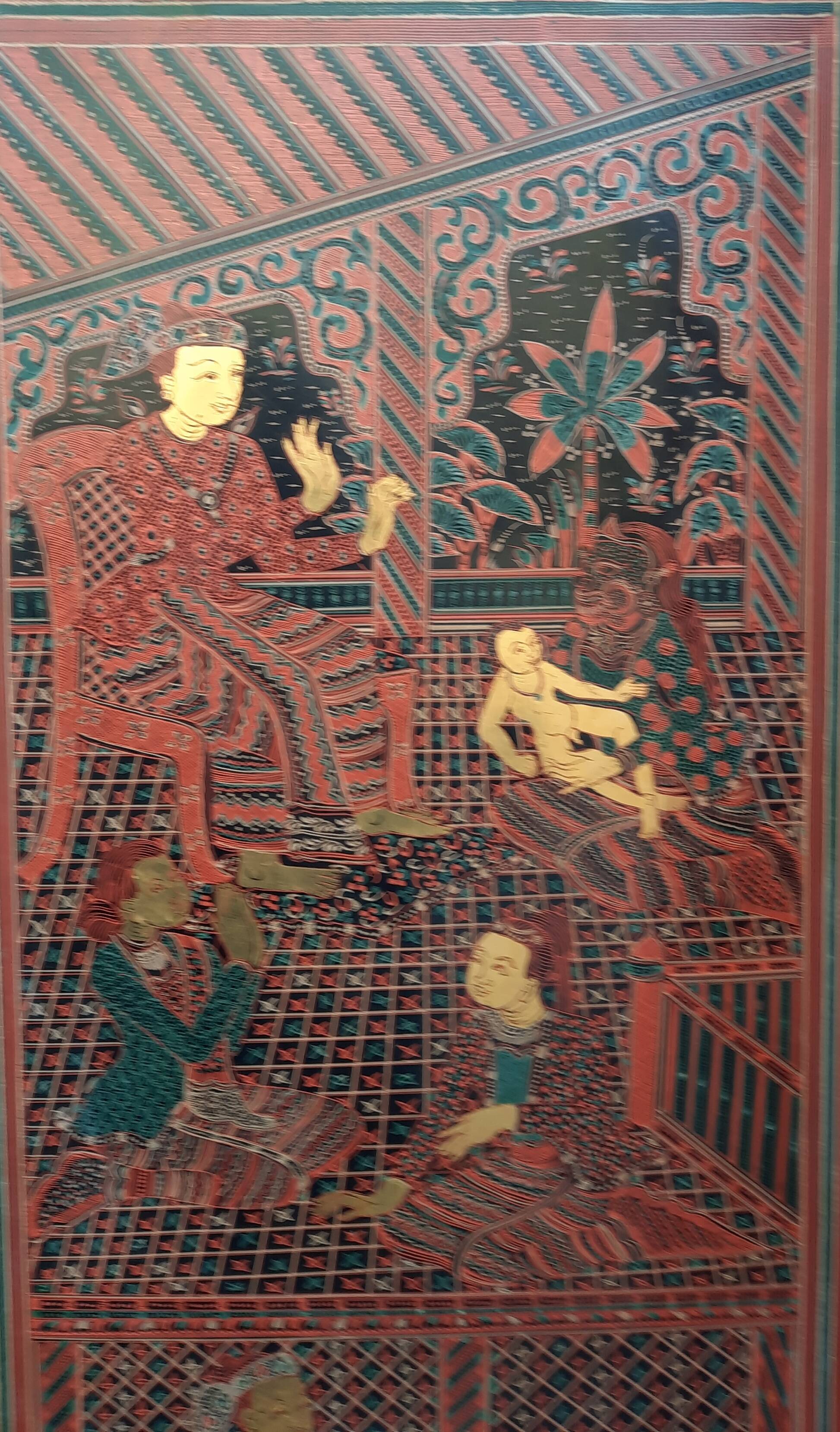 Large extreme orirntal screen