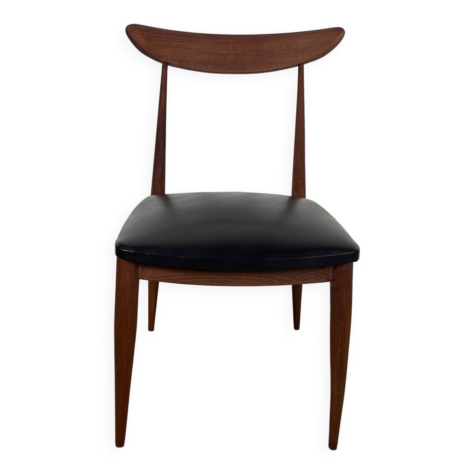 A vintage Scandinavian teak skai chair from AN60