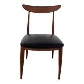A vintage Scandinavian teak skai chair from AN60