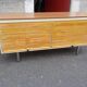 Enfilade strafor brun clair a rideaux buffet bas