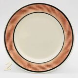 6 dessert plates Nidervillier, model Fanny.