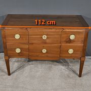Walnut Jumping Commode, Louis XVI period – Late 18th century