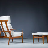 Armchair and ottoman by Arne Vodder for France & Søn