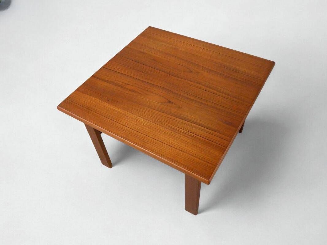 Table basse scandinave en teck - Vintage 1960
