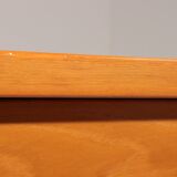 Italian architectural chest of drawers in ash