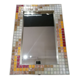 Vintage ceramic mirror