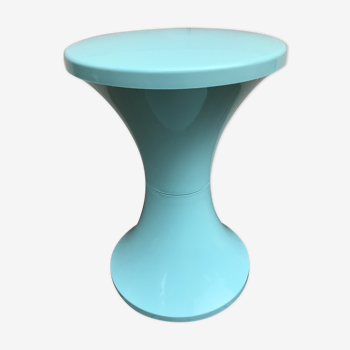 Tabouret Tam Tam vintage bleu ciel