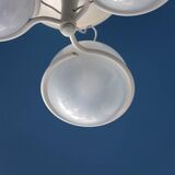 Gino Sarfatti metal and glass 'Le Sfere Plafone 2042/3' ceiling lamp for Arteluce