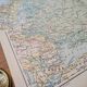 Printed in 1900, map of Russia, Sweden and Norway.