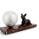 Art Deco Sculptural Night Light – German Shepherd, circa 1930