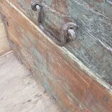 Antique Burmese teak dowry chest