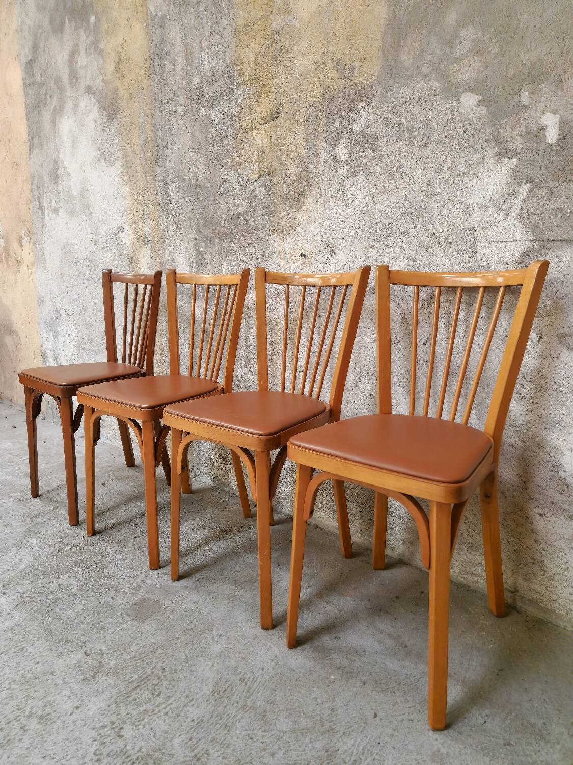 4 Baumann chairs no. 153