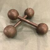 Cast iron dumbbells
