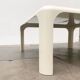 Demetrio lounge coffee table from the Italian space age of the mid-century by Vico Magistretti for Artemide.