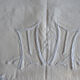 Hand-embroidered antique sheet