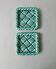 2 slip coasters, 1960s