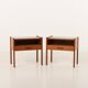 Tables de chevet italiennes, années 1960
