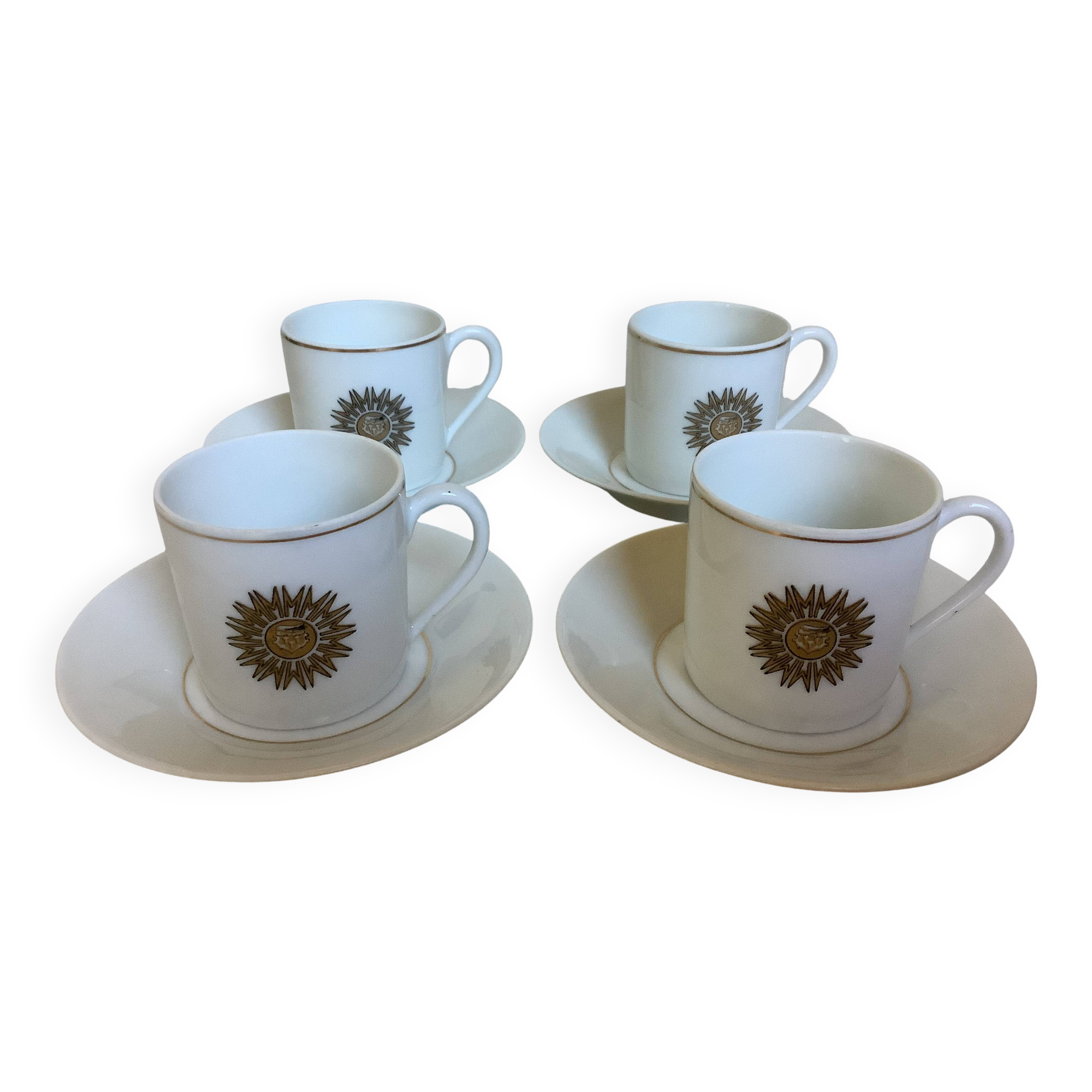 Four small cups Field Haviland Limoges