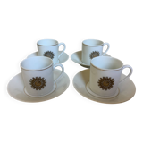 Four small cups Field Haviland Limoges