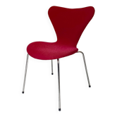 Pink chair 3107 by Arne Jacobsen