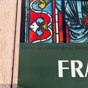 Affiche la cathédrale de Bourges