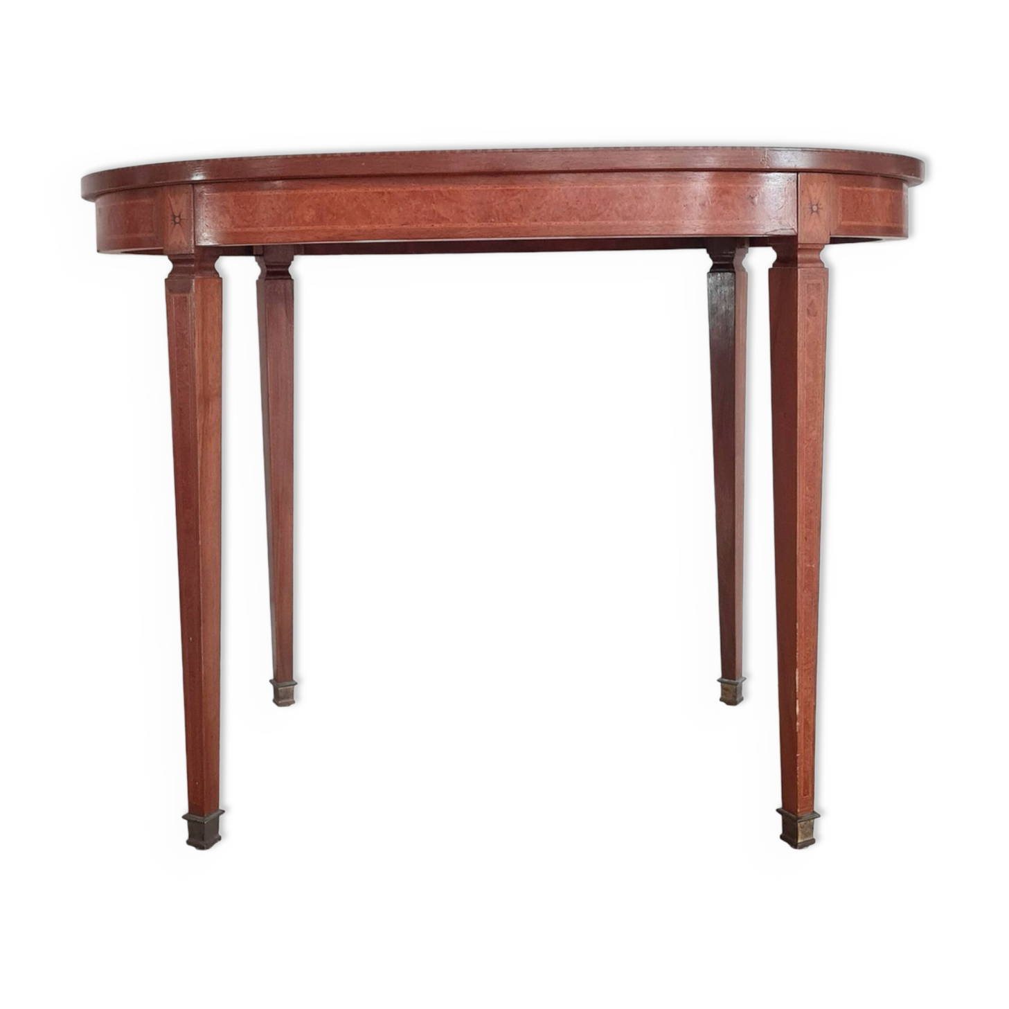 Oval inlaid table made in Germany by Sohn & Cie