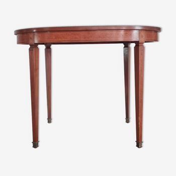 Oval inlaid table made in Germany by Sohn & Cie