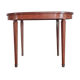 Table ovale marquetée fabrication allemande sohn & cie