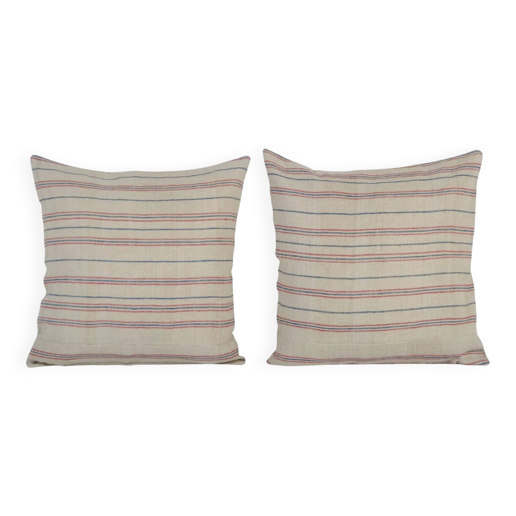 Set of 2 vintage Turkish cushion covers 51x51 cm