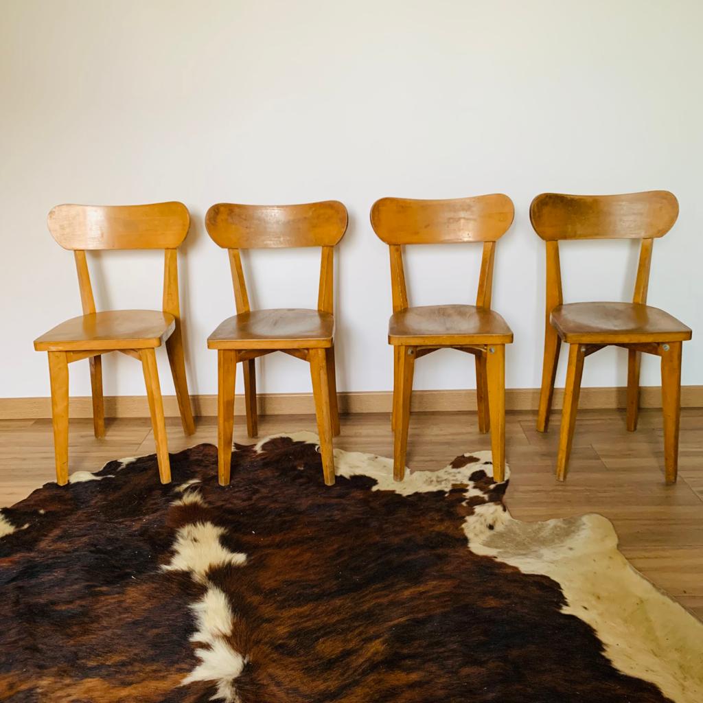 Set of 4 bistro chairs