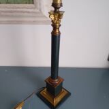 Corinthian brass lamp base