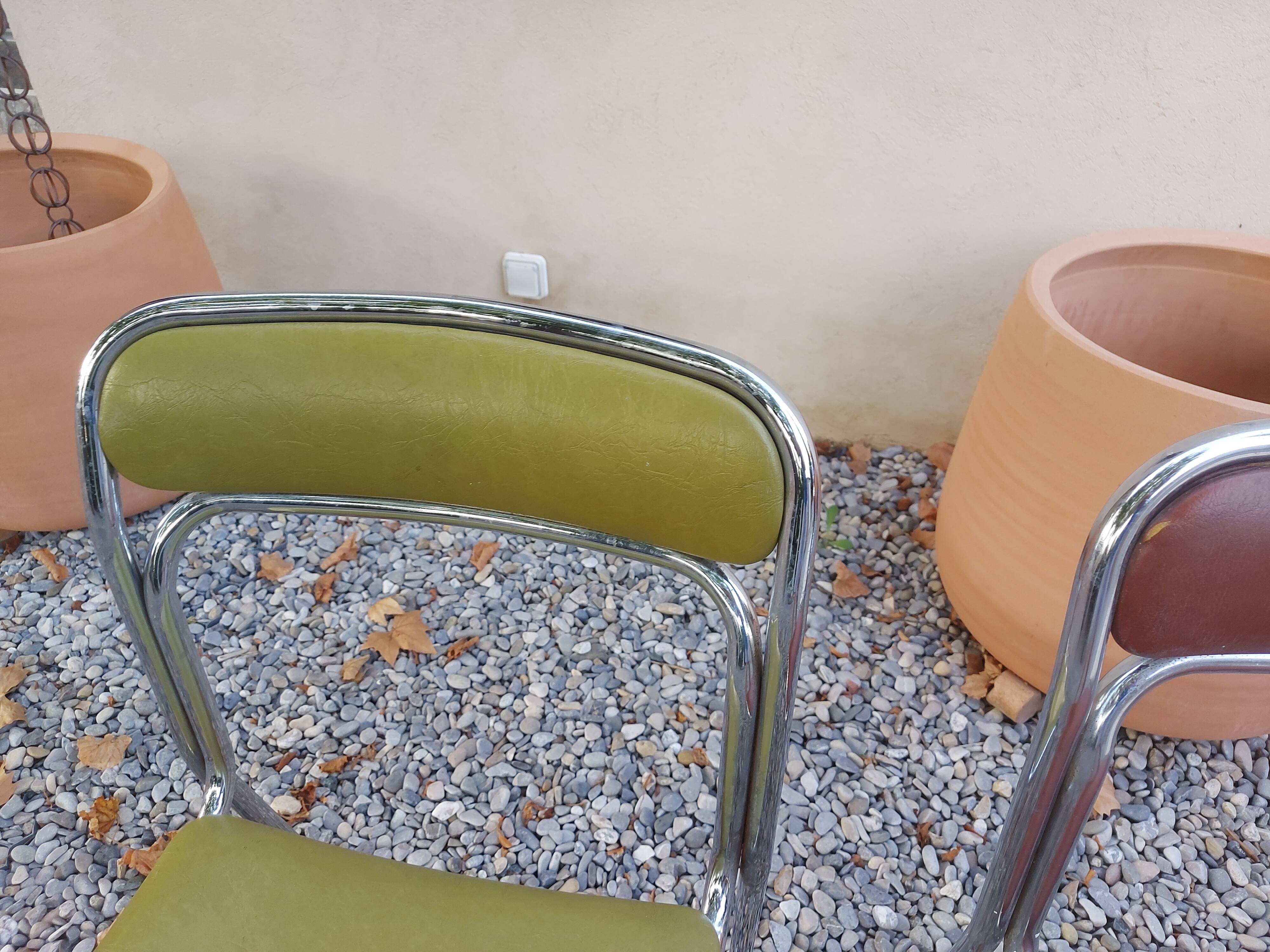 4 chaises vintages 70'S Souvignet