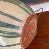 Vintage signed ceramic lamp