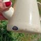 Small retro enamelled metal coffee pot 💐