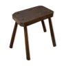 Authentic old quadripod cowherd stool