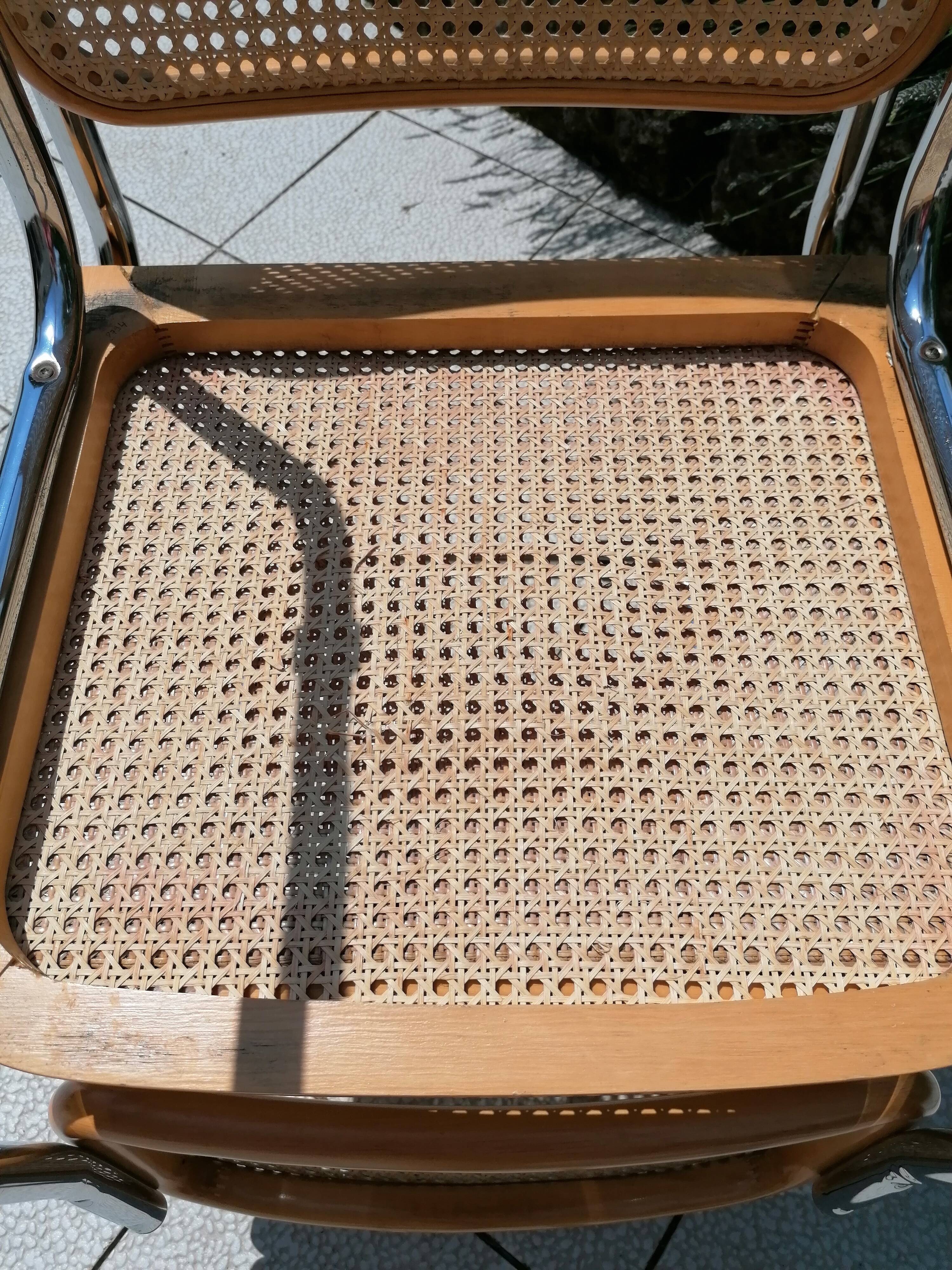 Duo of chairs by Marcel Breuer