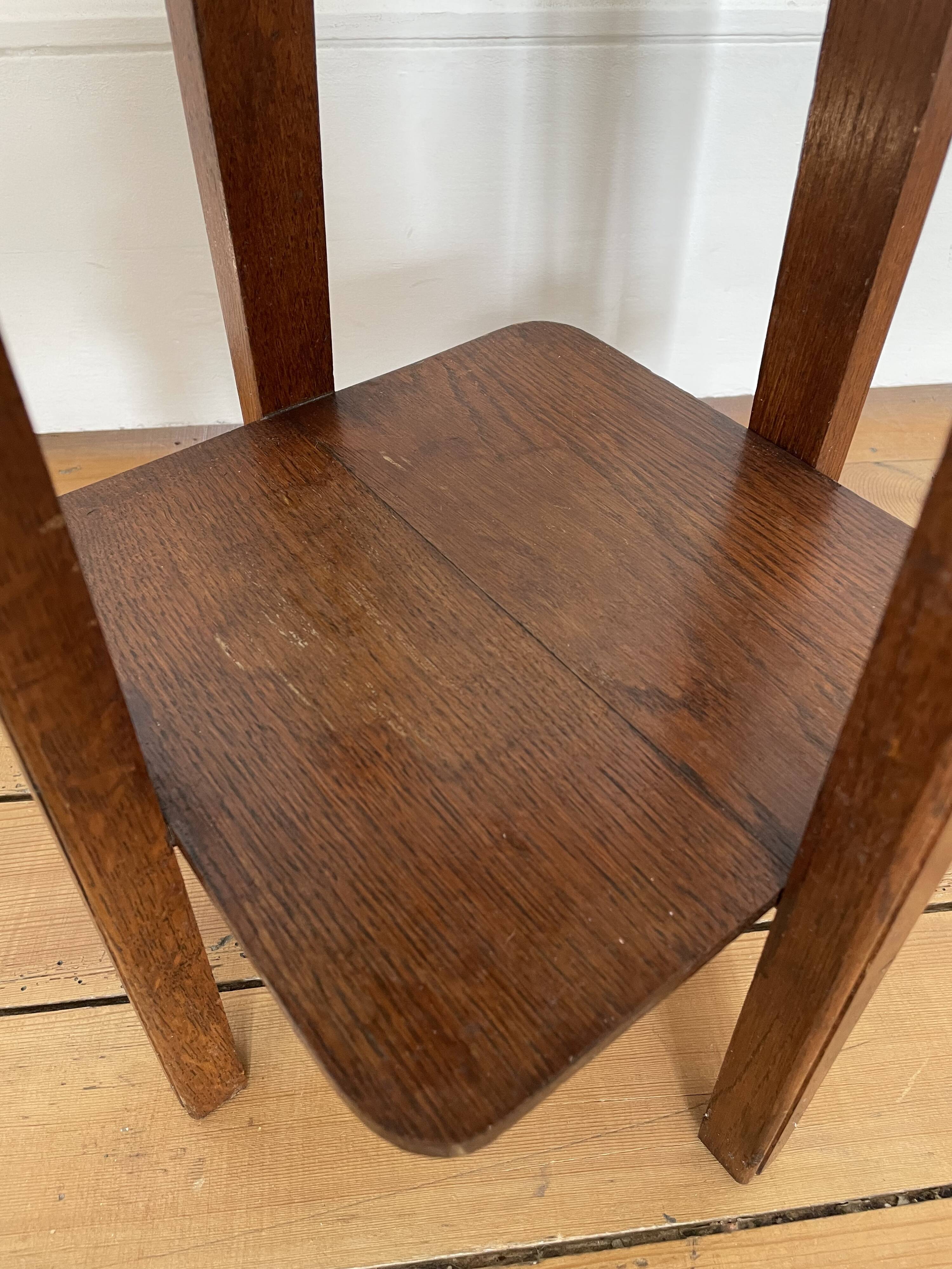 Sellette art déco en bois