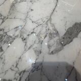 Eero Saarinen,& éditions - Knoll: table ovale 244 cm, Arabescato