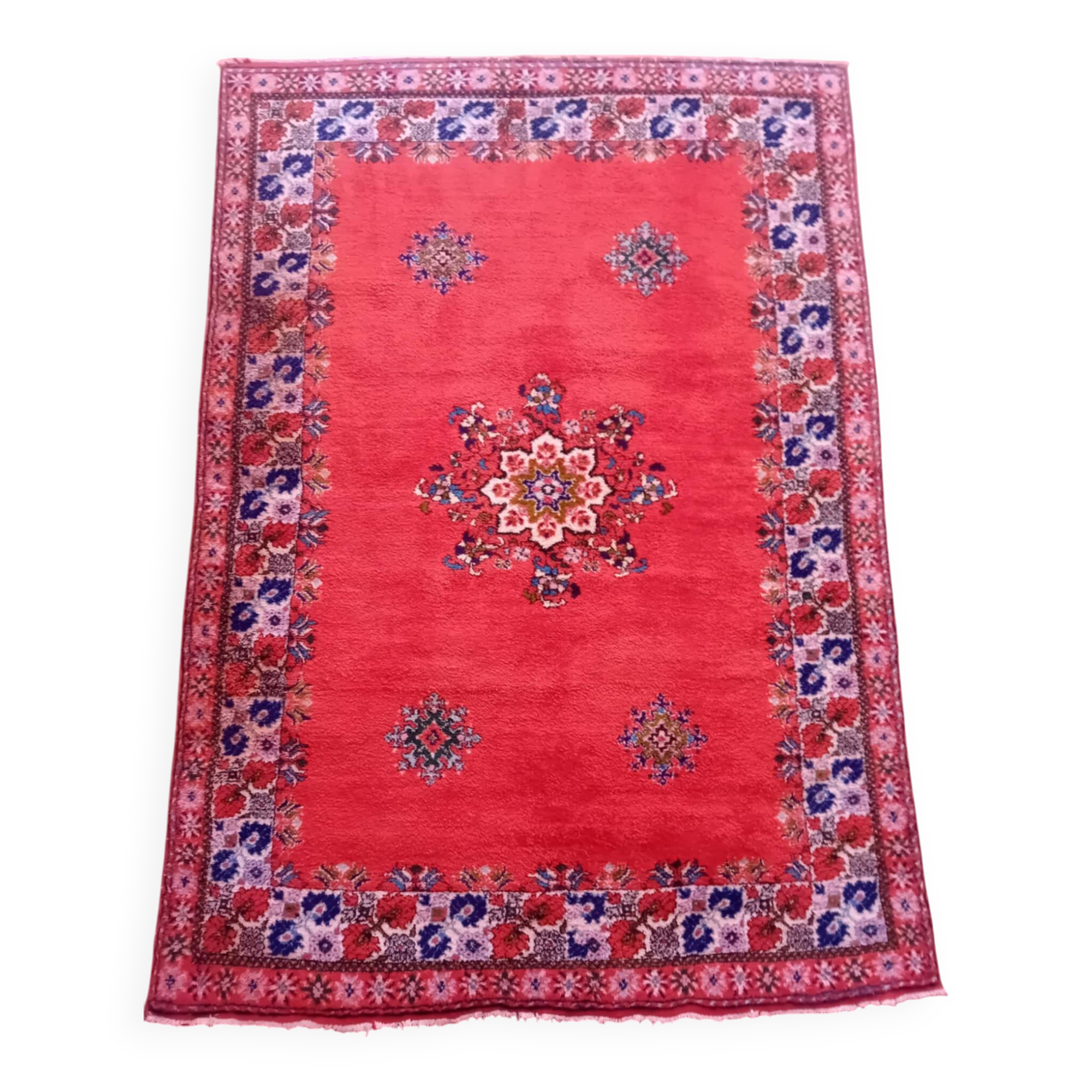 Handmade Berber Rabat rug 271x198cm