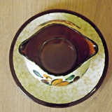 Vintage Boch La Louvière Corfou Collection Sauce/Sauce Boat Fixed Plate