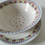 Strawberry bowl set Gien France Le Fraisier Marie-Pierre Boitard