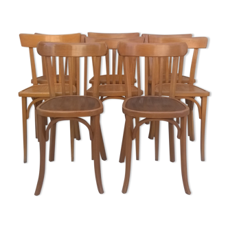 Set of 8 bistro chairs