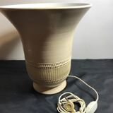 Ceramic tulip lamp