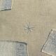 Coussin artisanal en toile ancienne style Kilim