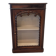 Mahogany display cabinet from the late 19th century, for standing or wall mounting.