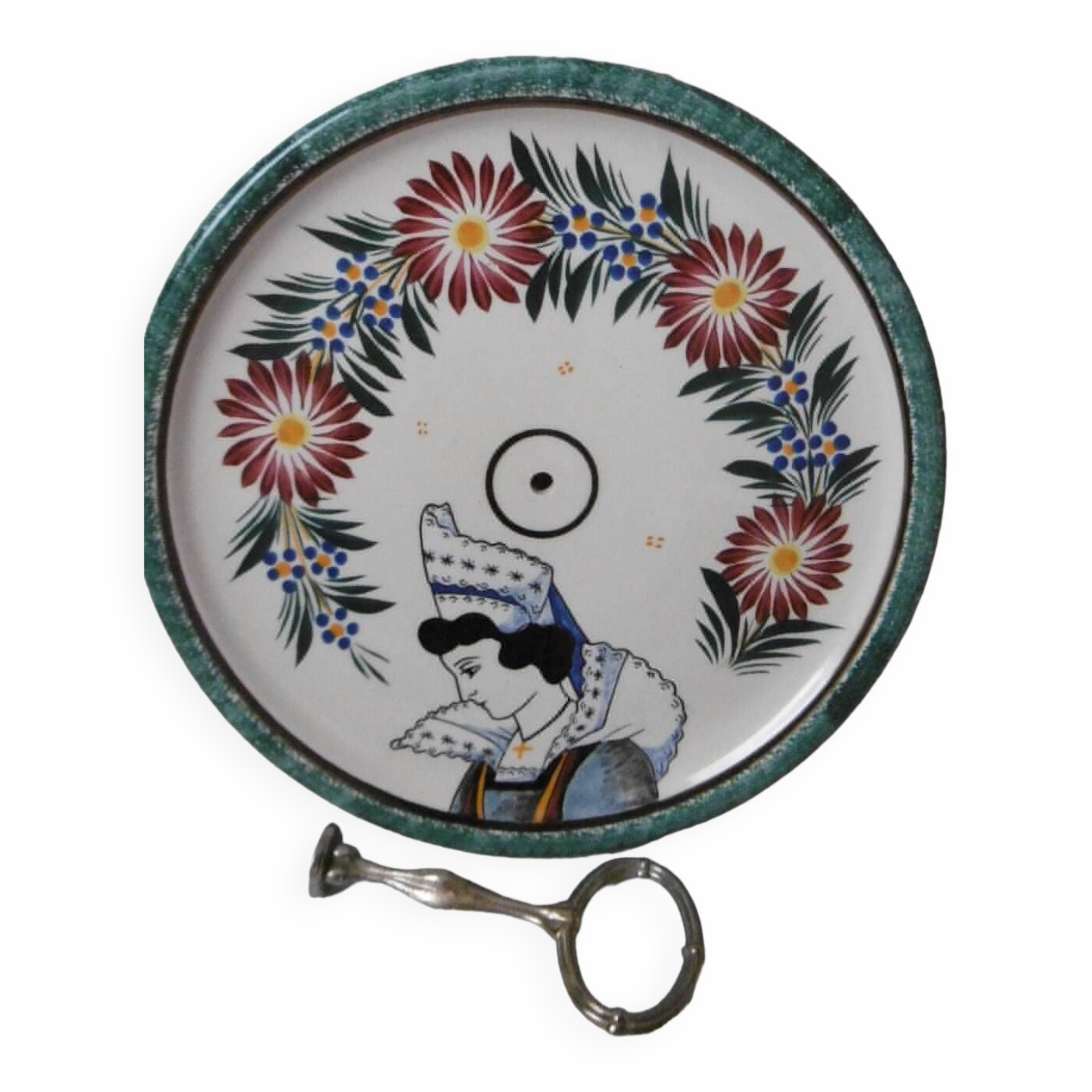 Quimper earthenware cheese board