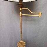 Brass and bronze reading light