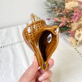 Vintage 50s shell ceramic ashtray